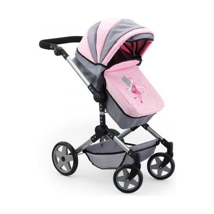 Carrito para Muñecas Reig Pram Neo Pro Gris 57 cm 3