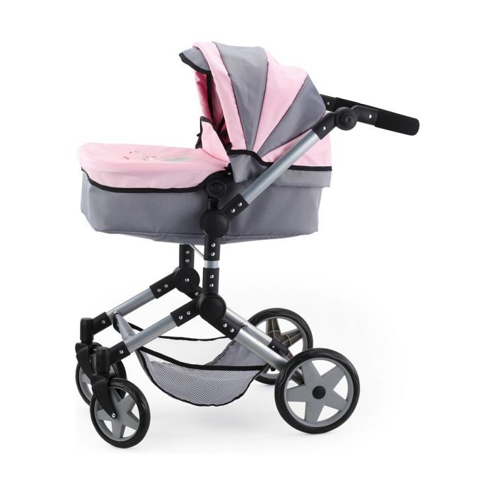 Carrito para Muñecas Reig Pram Neo Pro Gris 57 cm 1