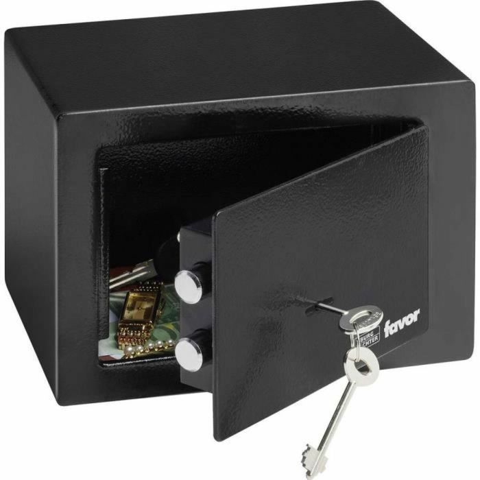 Caja fuerte Burg-Wachter 17 x 23 x 17 cm Negro Metal
