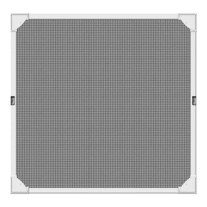 Mosquitera Schellenberg Magnético Con marco Fibra de Vidrio Blanco (100 x 120 cm) 3