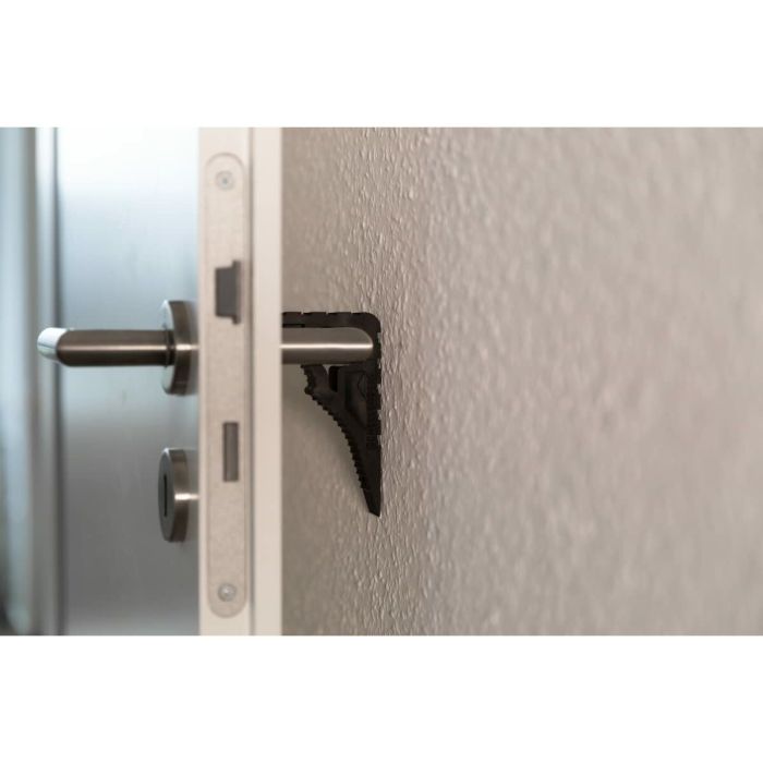 Sujetador de puerta Schellenberg Ventanas Negro Plástico (12 x 8,5 x 2 cm) 1 Sujetador de puerta Schellenberg Ventanas Negro Plástico (12 x 8,5 x 2 cm) 1