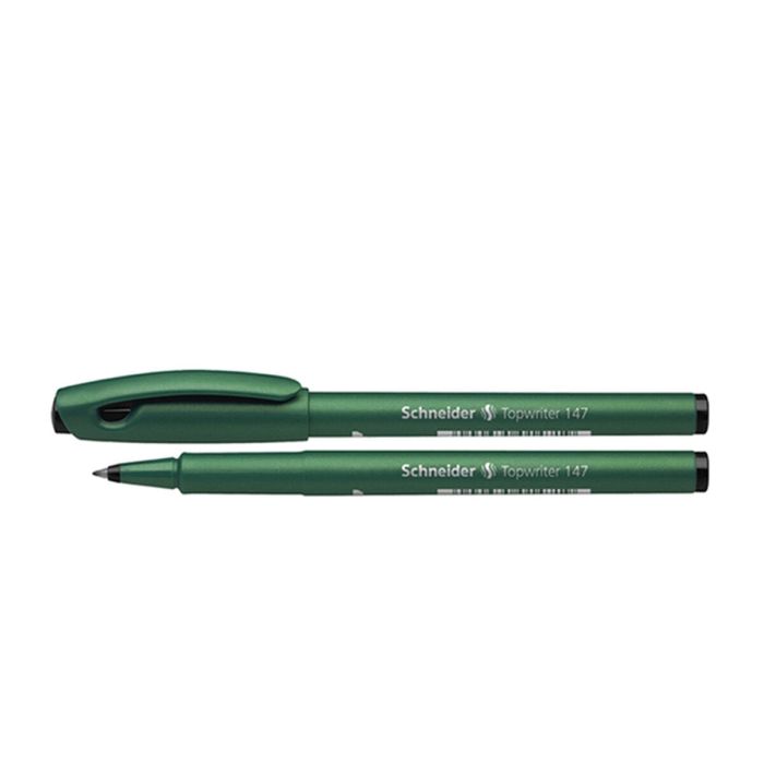 Rotuladores Schneider Topwriter 147 Negro Verde (10 Unidades) 1