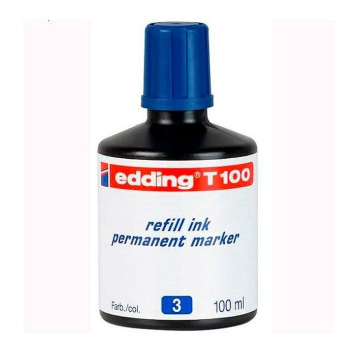 Tinta de recarga Edding T100 Permanente 100 ml (10 Unidades) 1