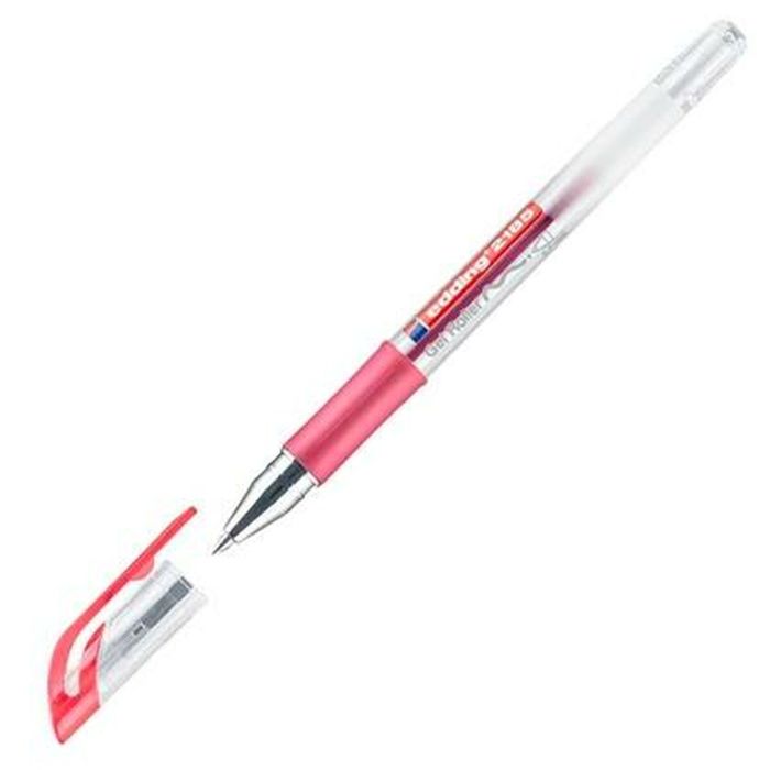 Bolígrafo Roller Edding 2185 Rojo 0,7 mm (10 Unidades) 1