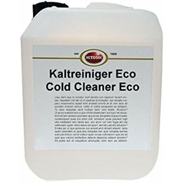 Detergente para Automóviles Autosol Cold Eco Concentrado 5 L