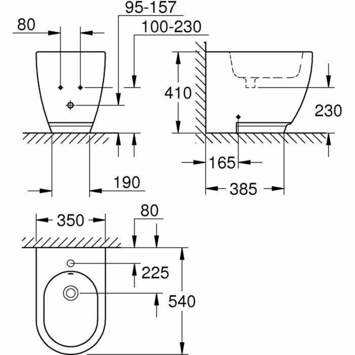 Bidé sanitario Grohe 2