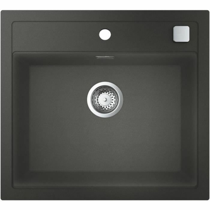 Fregadero de Un Seno Grohe K700 Gris 4