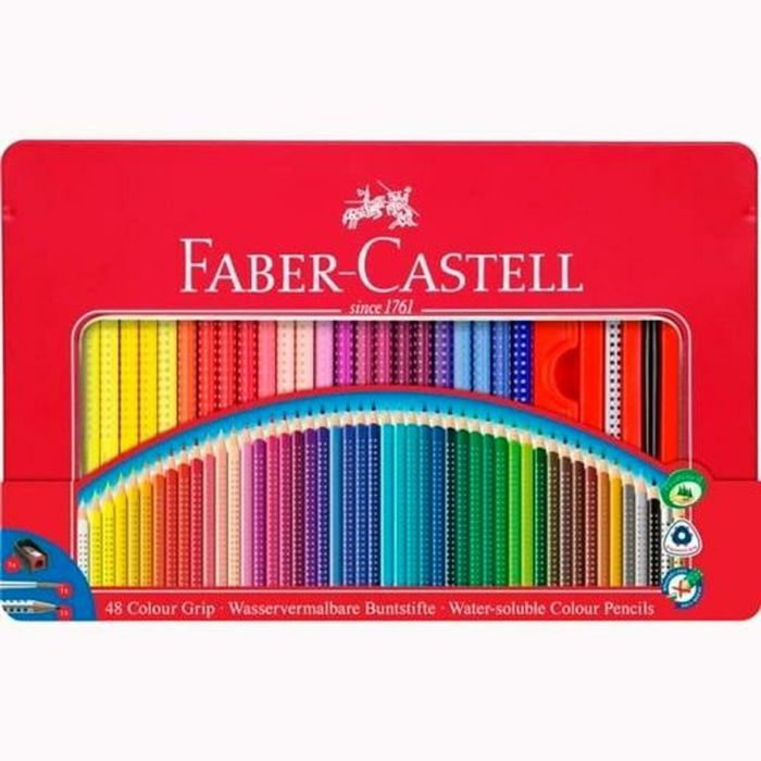 Lápices de colores Faber-Castell Multicolor (15 Unidades) 1