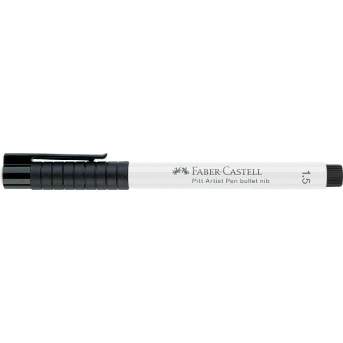 Rotulador permanente Faber-Castell Blanco 10 Unidades 2