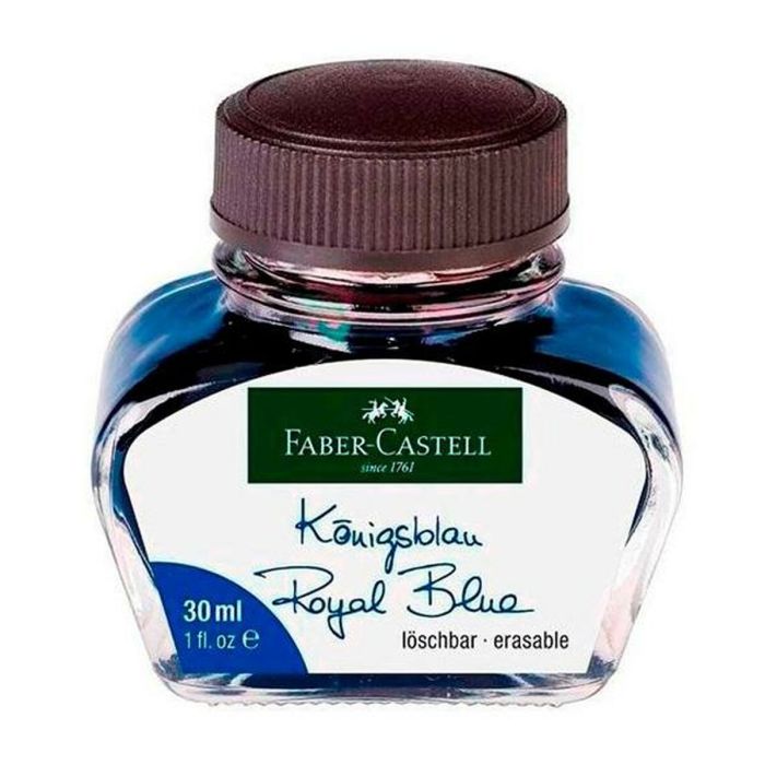 Tinta Faber-Castell Azul 30 ml 6 Unidades 1