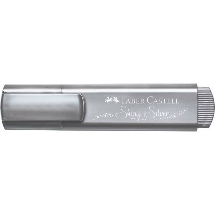 Marcador Fluorescente Faber-Castell Textliner 46 Plateado 10 Unidades 1