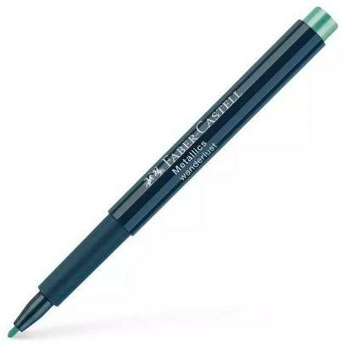 Rotuladores Faber-Castell Metallics Wanderlust Verde (10 Unidades) 1