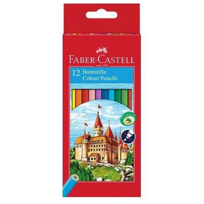 Lápices de colores Faber-Castell Multicolor (5 Unidades) 1