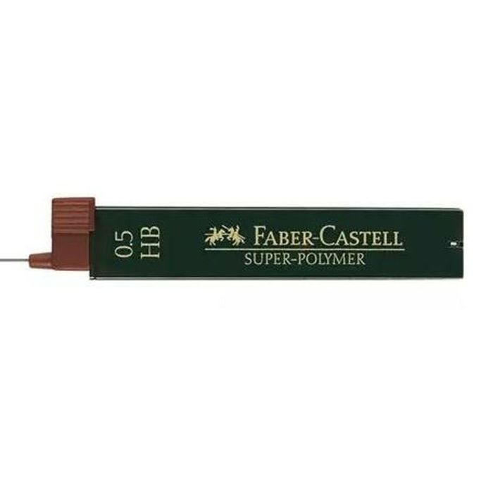 Recambio de mina Faber-Castell Super-Polymer HB 0,5 mm (12 Unidades) 1
