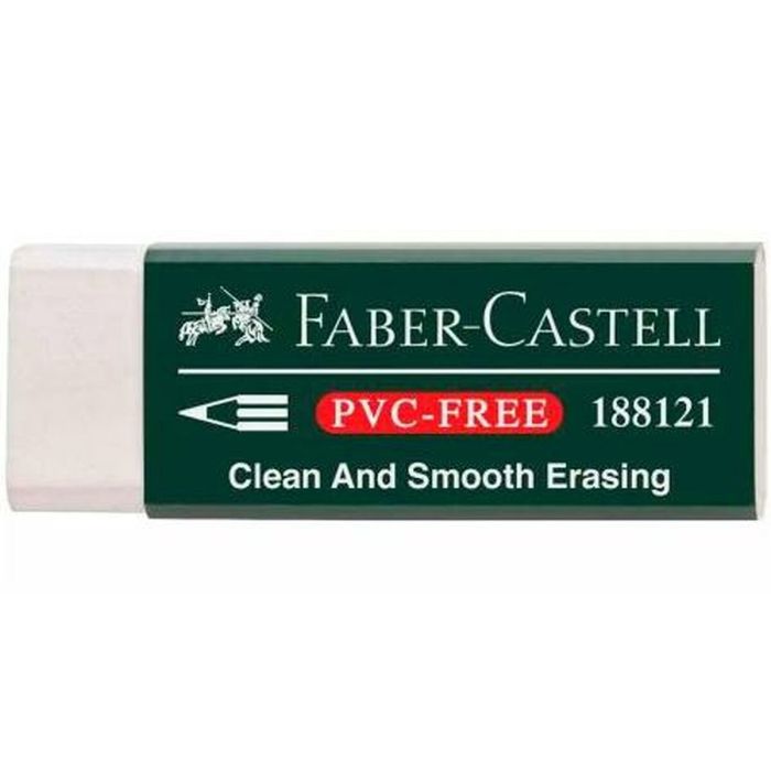 Goma de borrar Faber-Castell Blanco (20 Unidades) 1