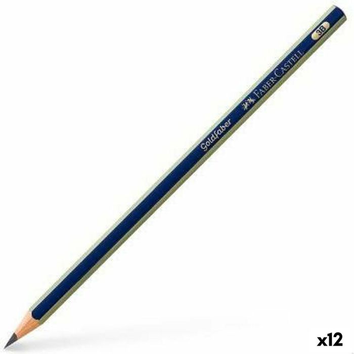 Lápiz Faber-Castell GoldFaber 1221 3B Hexagonal 3B (12 Unidades) Lápiz Faber-Castell GoldFaber 1221 3B Hexagonal 3B (12 Unidades)