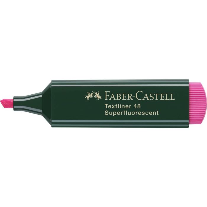 Subrayador Faber-Castell TEXTLINER 48 Fucsia (10 Unidades) 4