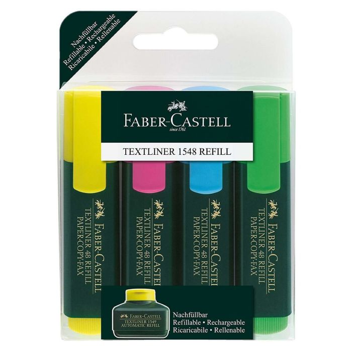 Set de Marcadores Faber-Castell Fluorescente 5 Unidades 1