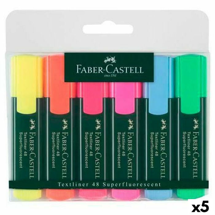 Set de Marcadores Faber-Castell Multicolor (5 Unidades) 2