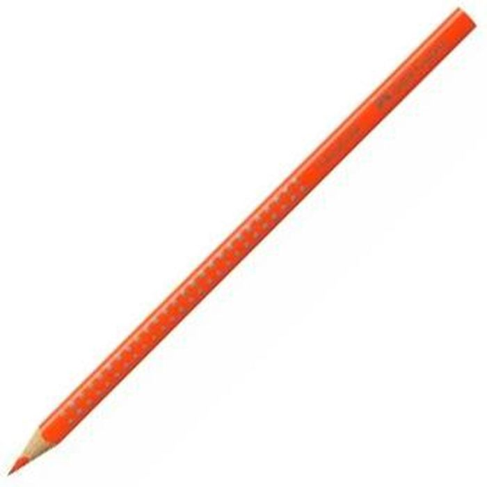 Lápices de colores Faber-Castell Colour Grip Naranja Oscuro (12 Unidades) 1