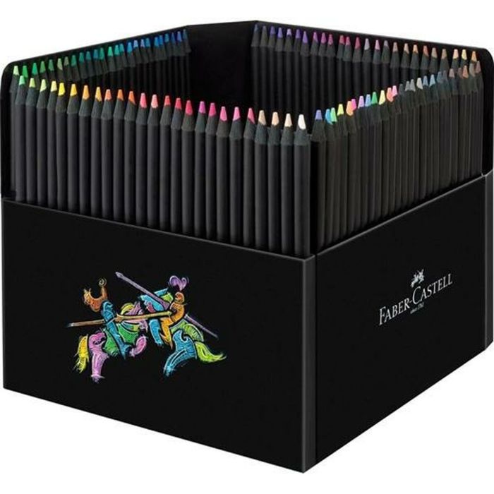 Faber Castell Black Edition Estuche Carton Con Soporte 100 Lapices De Colores