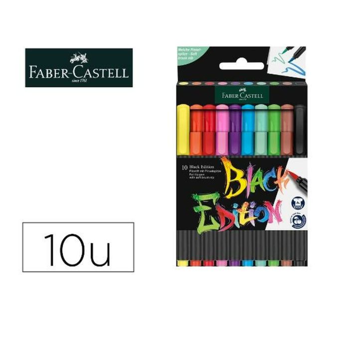 Set de Rotuladores Faber-Castell 116451 Multicolor (10 Piezas) 1