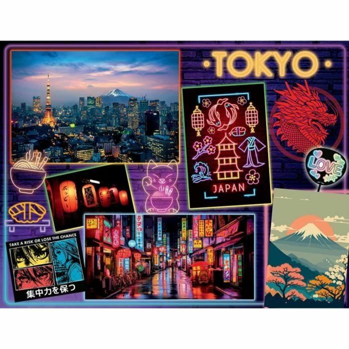Puzzle Ravensburger Découverte de Tokyo 2000 Piezas 1