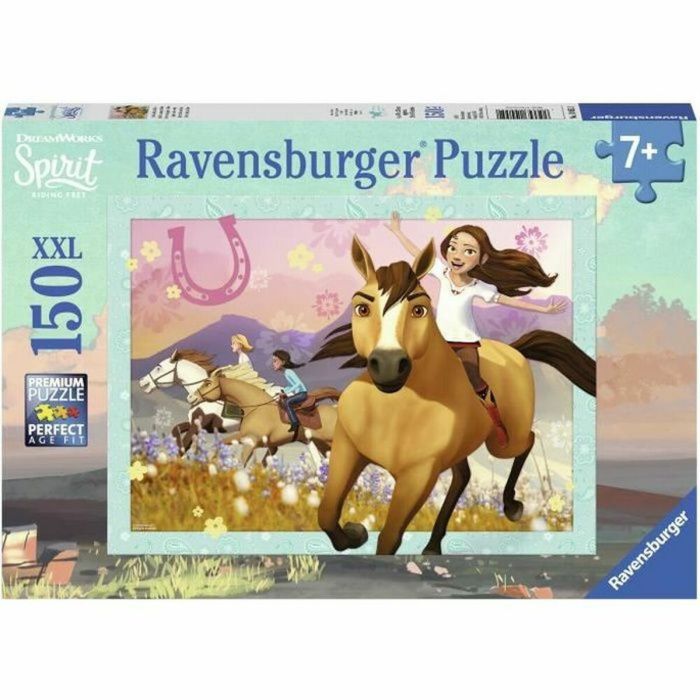 RAVENSBURGER Puzzle 150 p XXL - Salvaje y libre / Espíritu