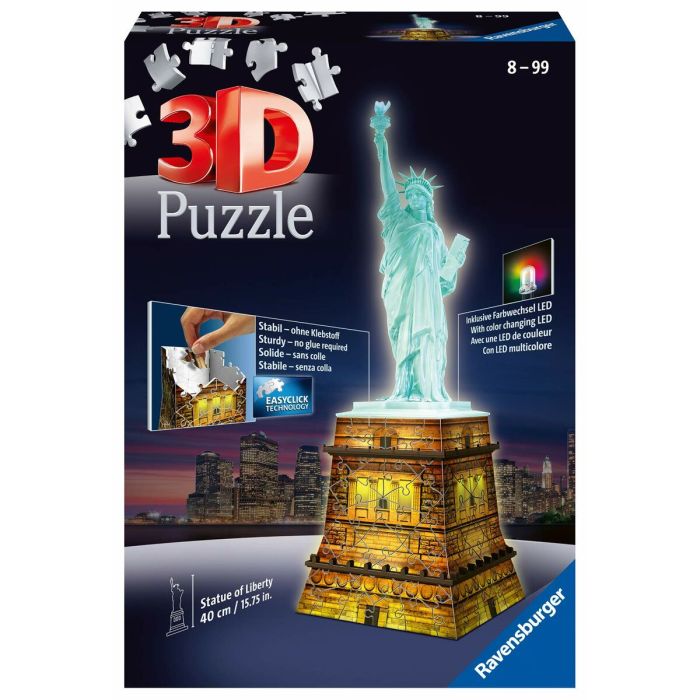 Puzzle 3D Ravensburger Iceland: Kirkjuffellsfoss  216 Piezas 3D 3