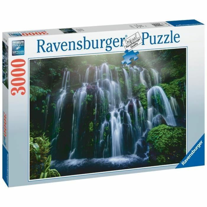 Puzzle de 3000 piezas - Ravensburger - Cascadas, Bali - Paisaje y naturaleza - Adulto - Garantía 2 años