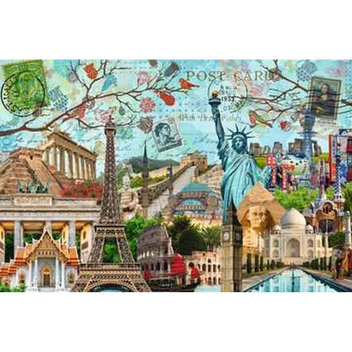 Puzzle Ravensburger 17118 Big Cities Collage 5000 Piezas 1