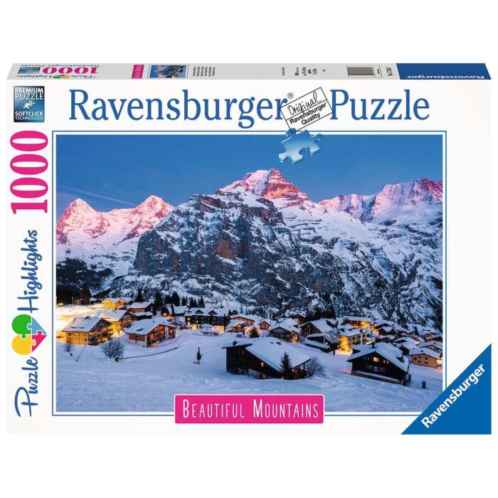 Puzzle Ravensburger 17316 The Bernese Oberland - Switzerland 1000 Piezas 2