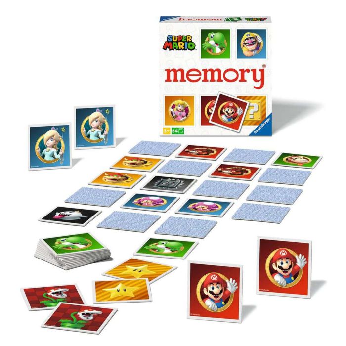 Juego Educativo Ravensburger Grand Memory - Super Mario Multicolor 1