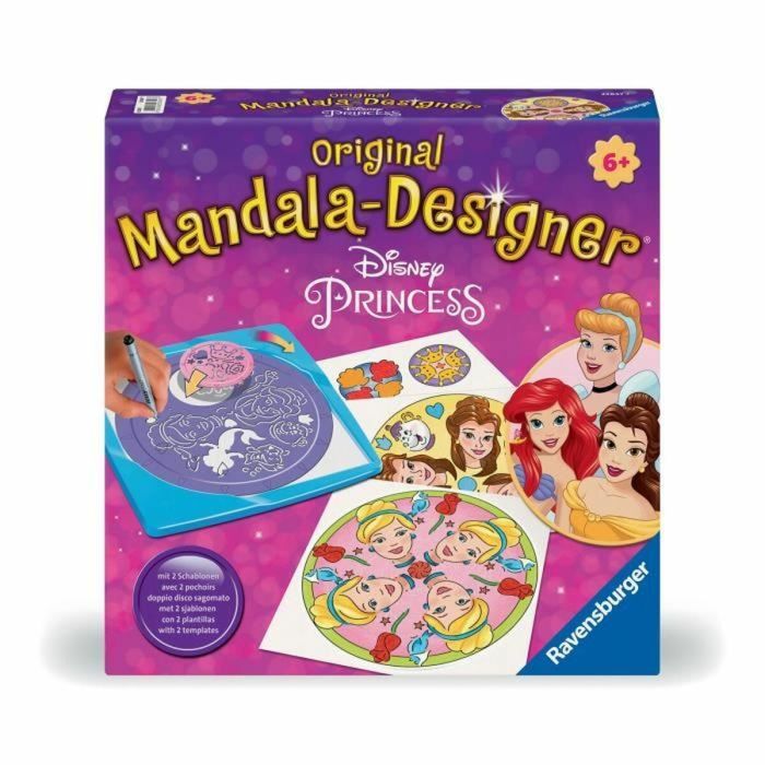 Juego de Manualidades con Papel Ravensburger Mandala Midi Disney Princesses