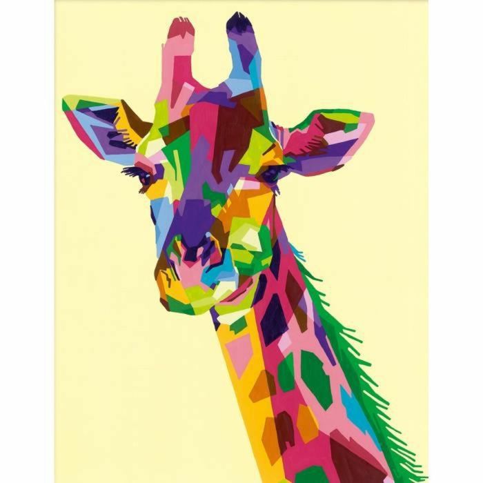 Dibujos para pintar Ravensburger CreArt Large Giraffe 24 x 30 cm 3