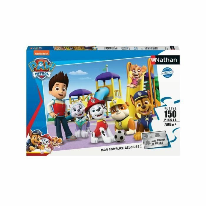 Nathan - PAW PATROL CORE - Puzzle 150 piezas - Chase, Marcus y compañía / Pat Patrol - 4005556861613 - A partir de 7 años