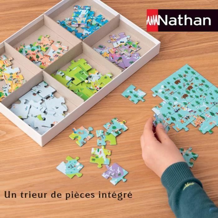 Puzzle Nathan Dans l'espace (Cherche et trouve) 150 Piezas 3