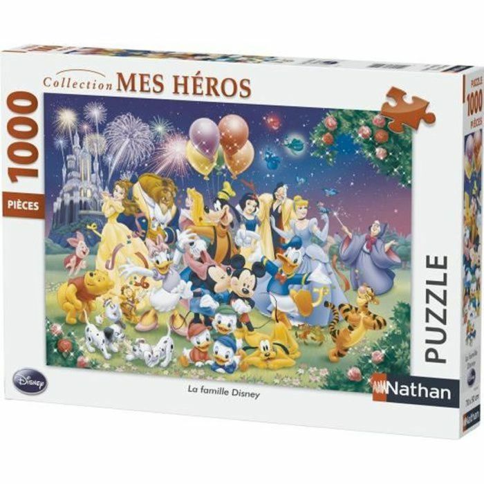 Puzzle Disney Nathan - The Disney Family 1000 Piezas 