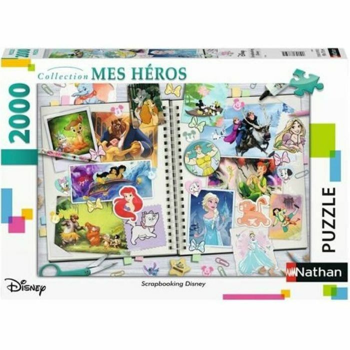 Puzzle N 2000 p - Scrapbooking Disney