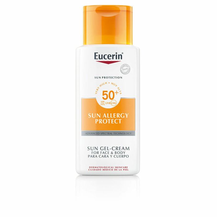 Gel Protector Solar Eucerin Sun Allergy Protect Crema Piel alérgica 150 ml Spf 50