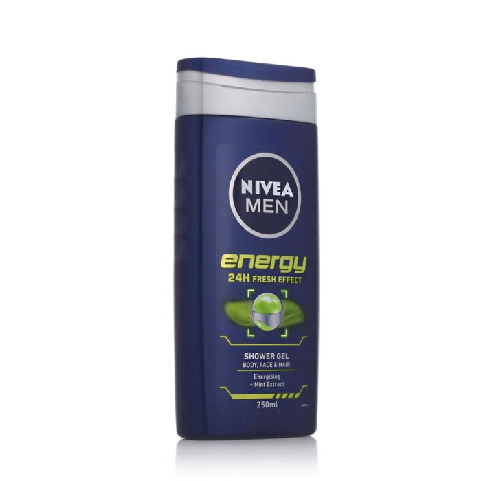 Gel y Champú 2 en 1 Nivea 250 ml Energy 0 Gel y Champú 2 en 1 Nivea 250 ml Energy 0