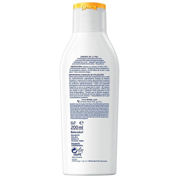 Crema Solar Nivea NIVEA SUN Spf 50 200 ml 1