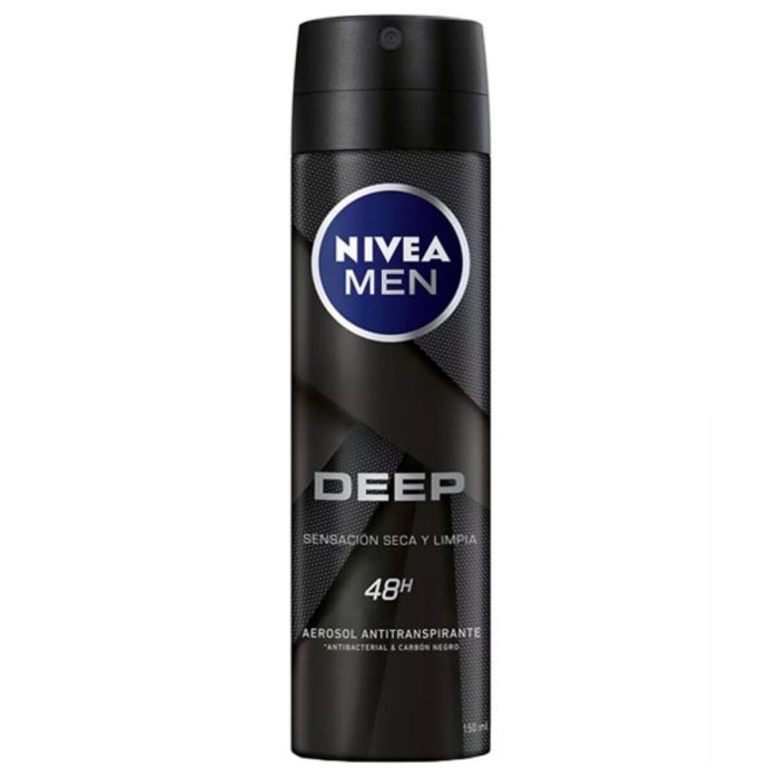 Desodorante en Spray Men Deep Black Carbon Nivea J25107-bf (150 ml) 150 ml