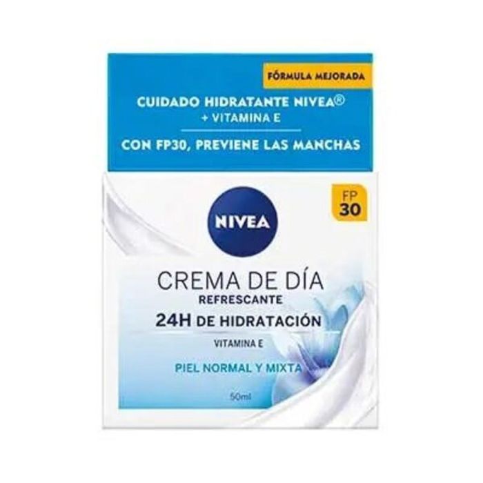 Crema de Día Nivea CREMA DE DÍA REFRESCANTE Spf 30 50 ml