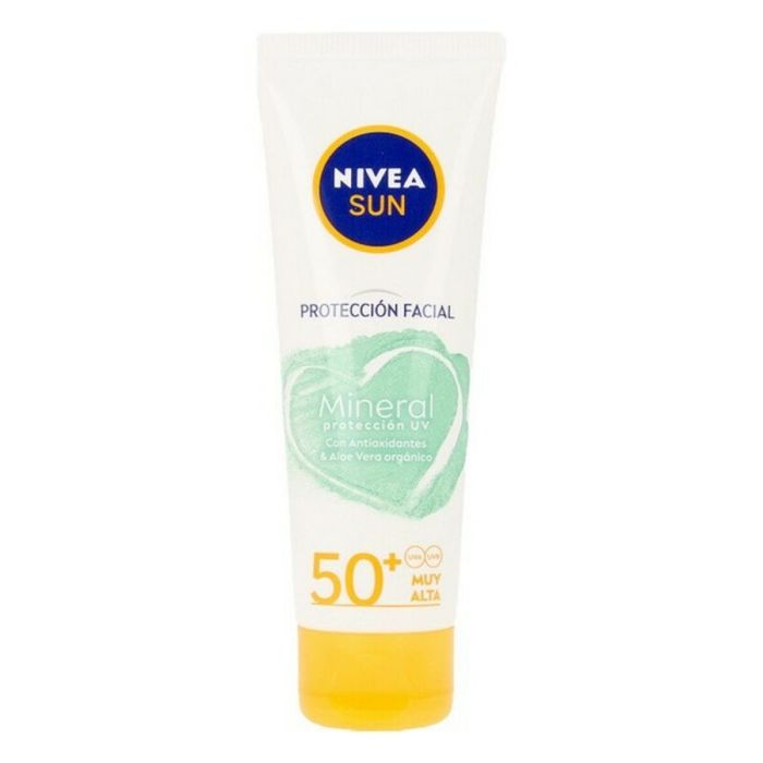 Crema Solar Sun Facial Mineral Nivea 85692 SPF 50+ 50 ml