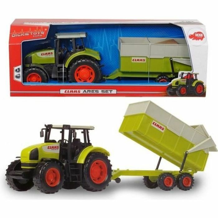 Tractor de juguete Dickie Toys Cars Ares Set