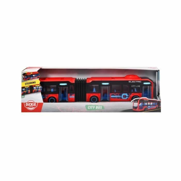Autobús Dickie Toys City Bus Rojo 1
