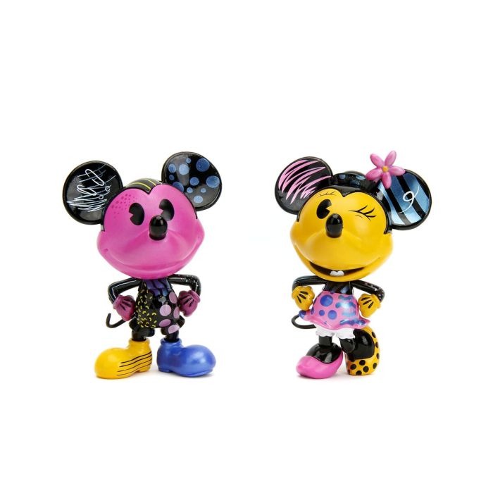 Figuras metal edición especial pack mickey&minnie 10 cm