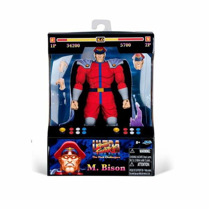 Figura Articulada Street Fighter M. Bison 15 cm 1