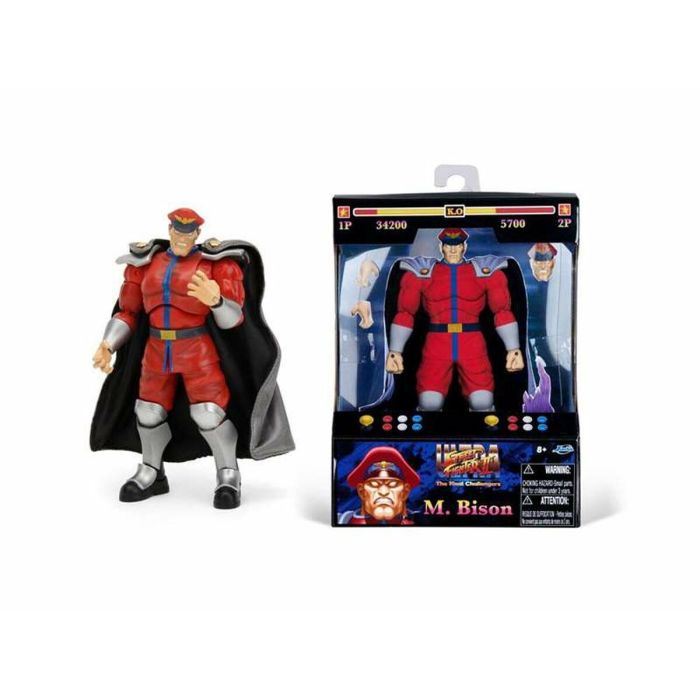 Figura Articulada Street Fighter M. Bison 15 cm